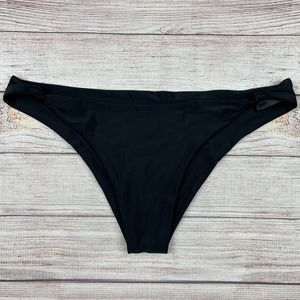 Blackbough Swim Black Bikini Bottoms with Knot XL